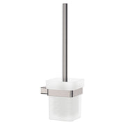 Fienza Tono Toilet Brush and Holder, Brushed Nickel