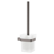 Fienza Tono Toilet Brush and Holder, Gun Metal