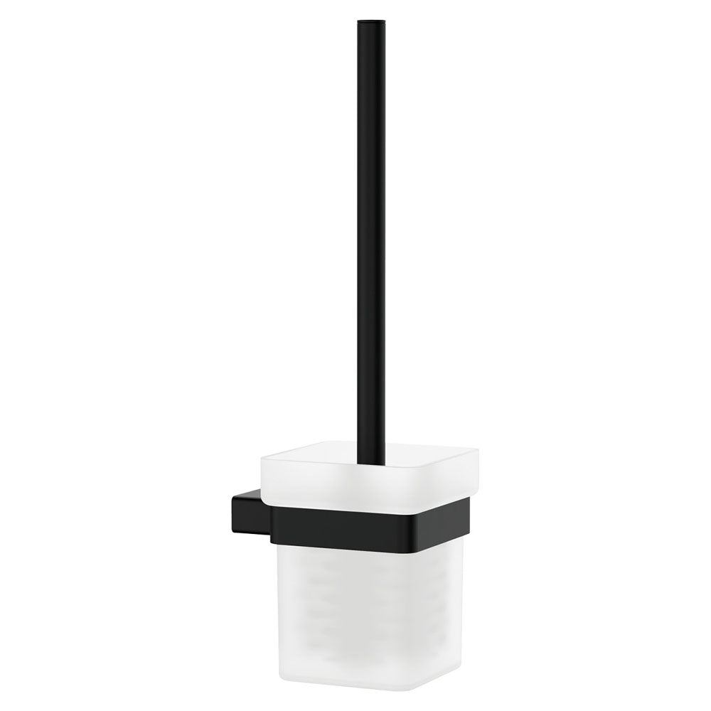 Fienza Tono Toilet Brush and Holder, Matte Black