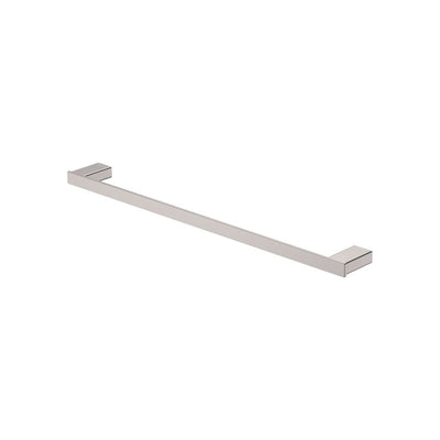 Fienza Tono 610 Single Towel Rail, Brushed Nickel