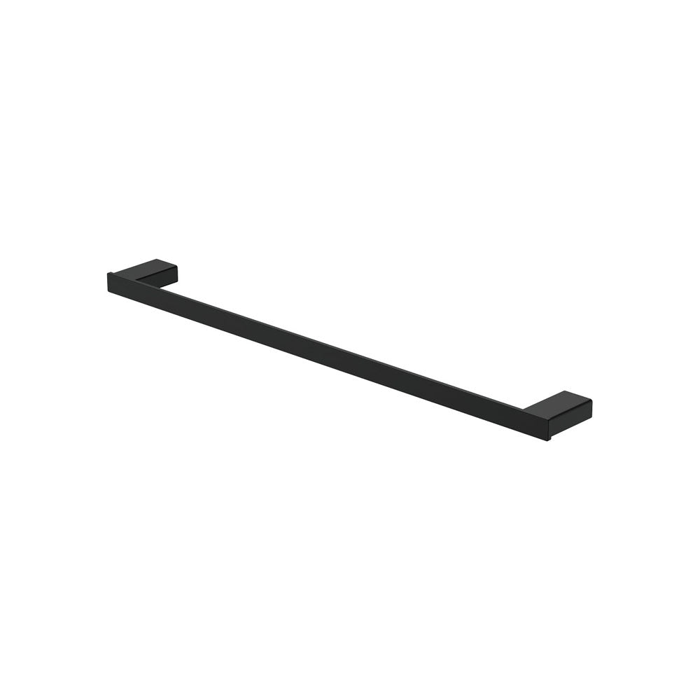 Fienza Tono 610 Single Towel Rail, Matte Black