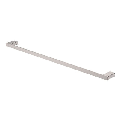 Fienza Tono 810 Single Towel Rail, Brushed Nickel