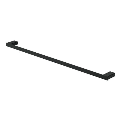 Fienza Tono 810 Single Towel Rail, Matte Black