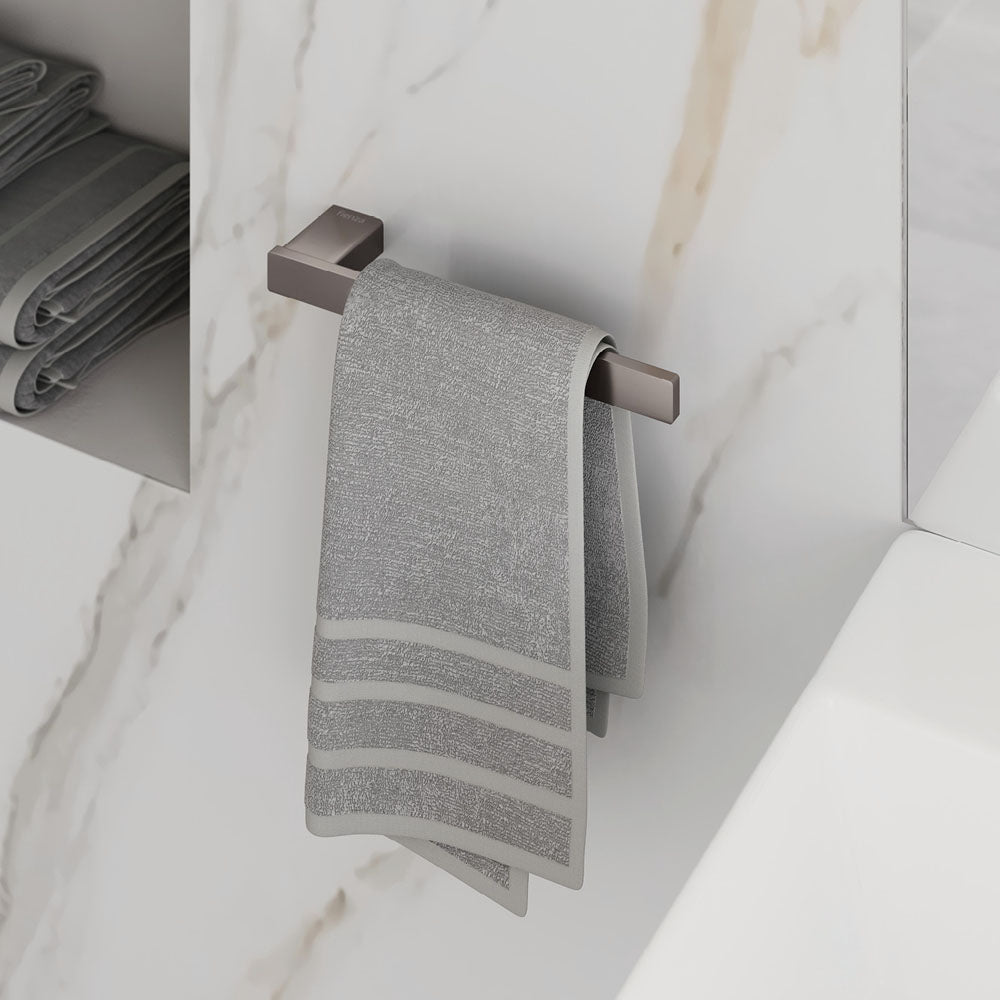 Fienza Tono Hand Towel Holder 250mm, Gun Metal