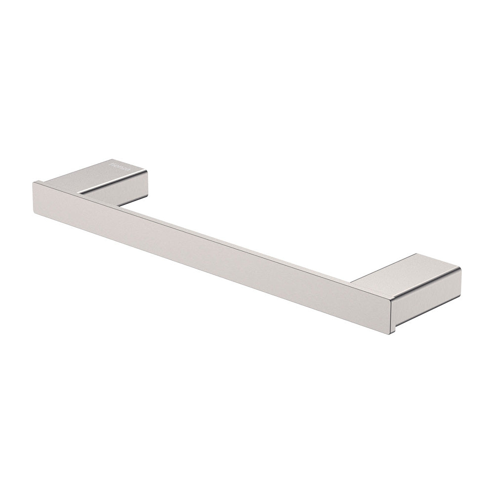 Fienza Tono Single Hand Towel Rail 300mm SS, Brushed Nickel