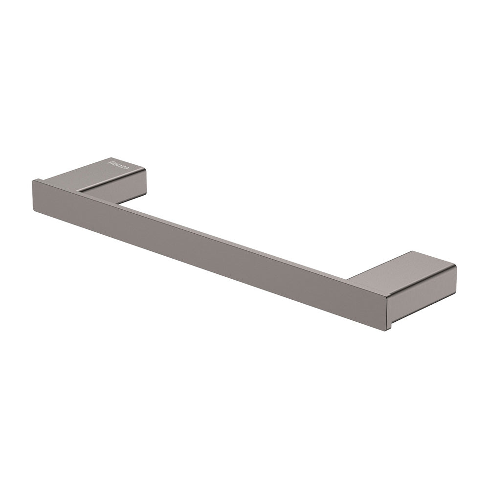Fienza Tono Single Hand Towel Rail 300mm SS, Gun Metal