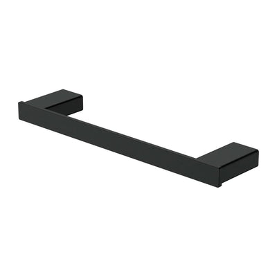 Fienza Tono Single Hand Towel Rail 300mm SS, Matte Black