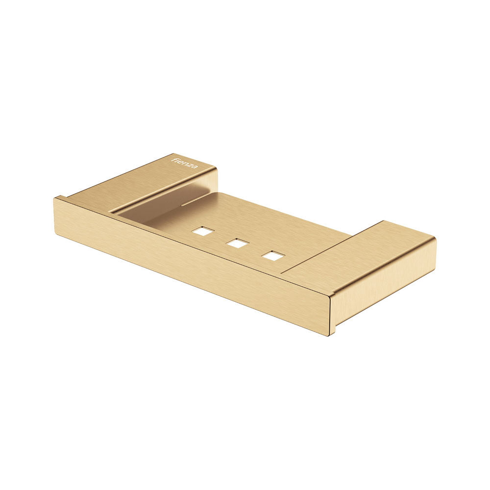 Fienza Tono Soap Shelf 190mm, Urban Brass