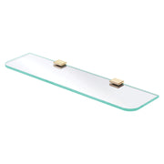 Fienza Tono Glass Shelf 500mm, Urban Brass
