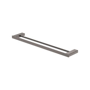 Fienza Tono 610 Double Towel Rail, Gun Metal