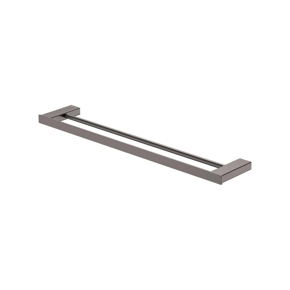 Fienza Tono 610 Double Towel Rail, Gun Metal