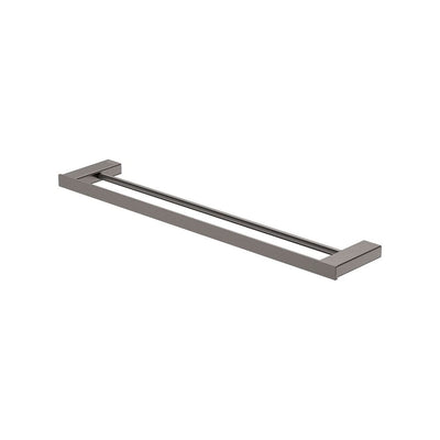 Fienza Tono 610 Double Towel Rail, Gun Metal