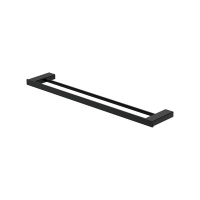 Fienza Tono 610 Double Towel Rail, Matte Black