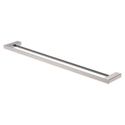 Fienza Tono 810 Double Towel Rail, Brushed Nickel