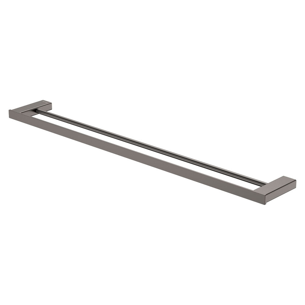 Fienza Tono 810 Double Towel Rail, Gun Metal