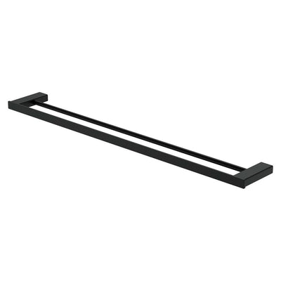 Fienza Tono 810 Double Towel Rail, Matte Black