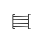 Fienza Tono Heated Towel Rail, 600 x 450mm, Matte Black