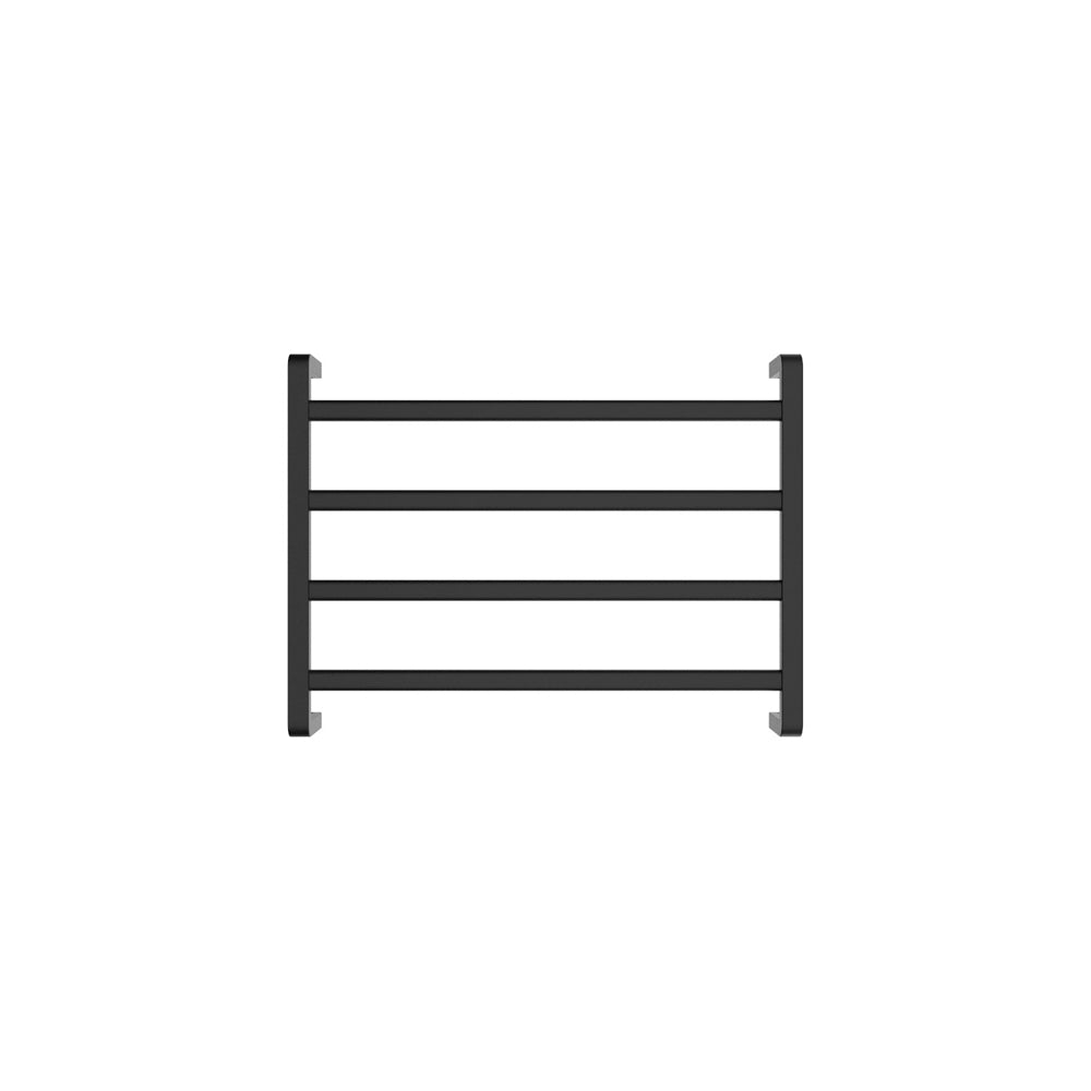 Fienza Tono Heated Towel Rail, 600 x 450mm, Matte Black