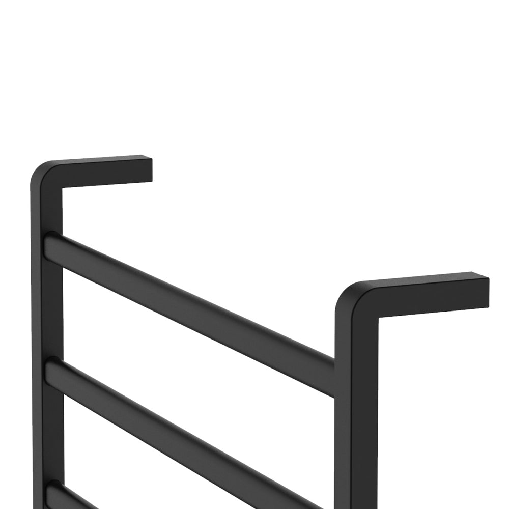 Fienza Tono Heated Towel Rail, 600 x 450mm, Matte Black