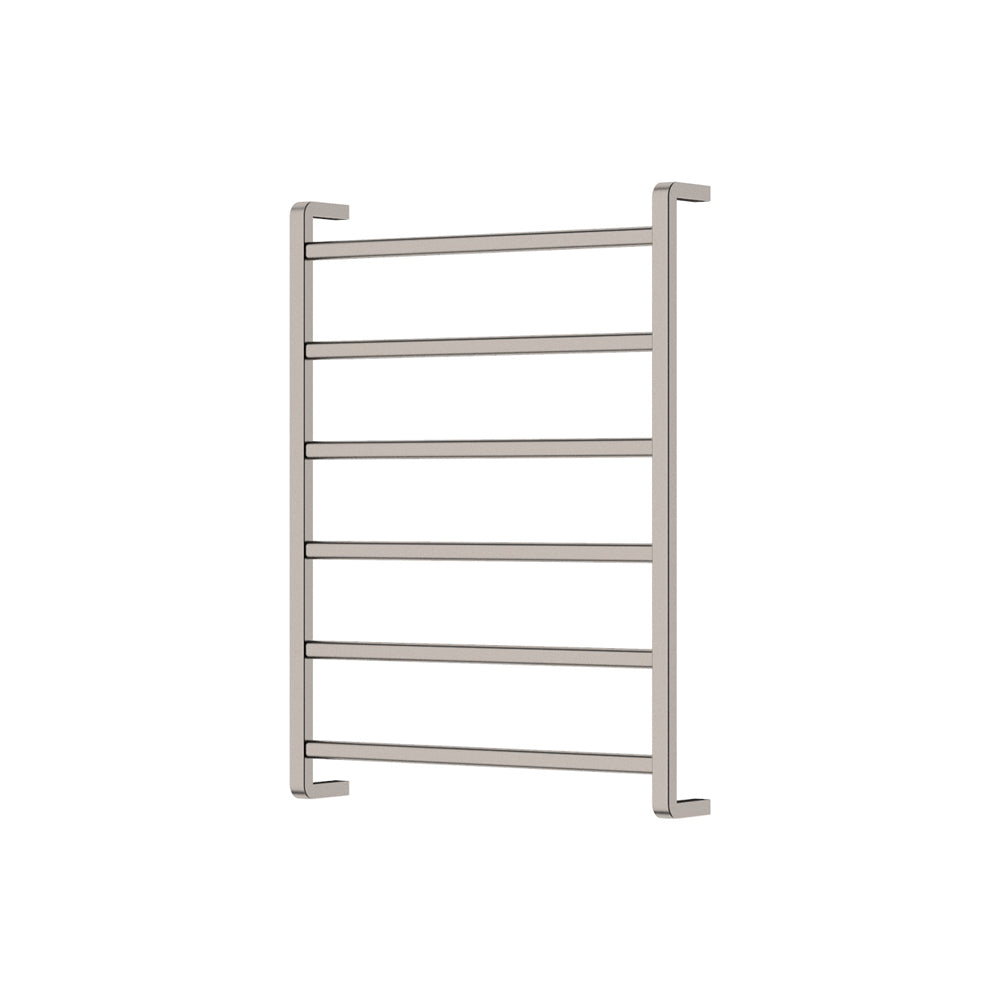 Fienza Tono Heated Towel Rail, 600 x 800mm, Brushed Nickel