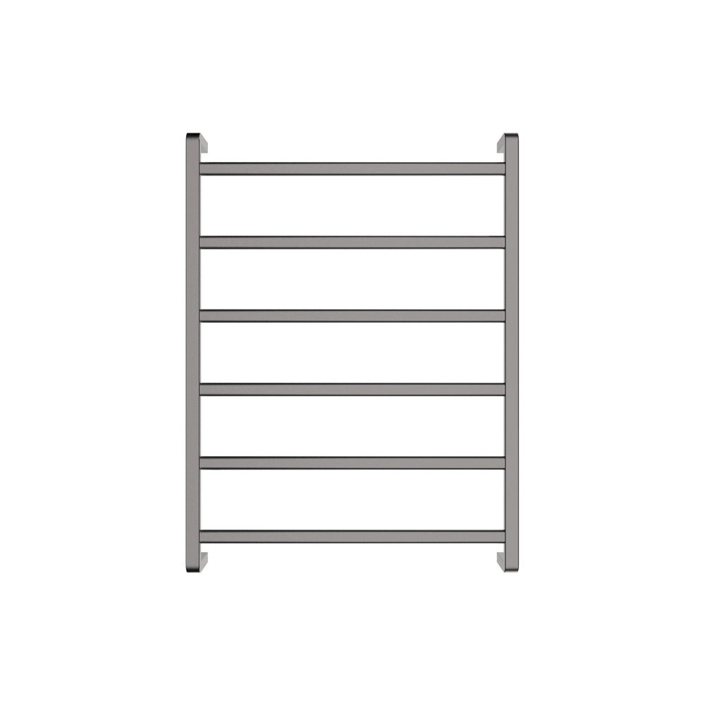 Fienza Tono Heated Towel Rail, 600 x 800mm, Gun Metal