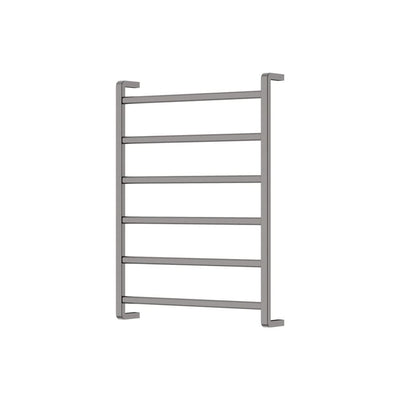 Fienza Tono Heated Towel Rail, 600 x 800mm, Gun Metal