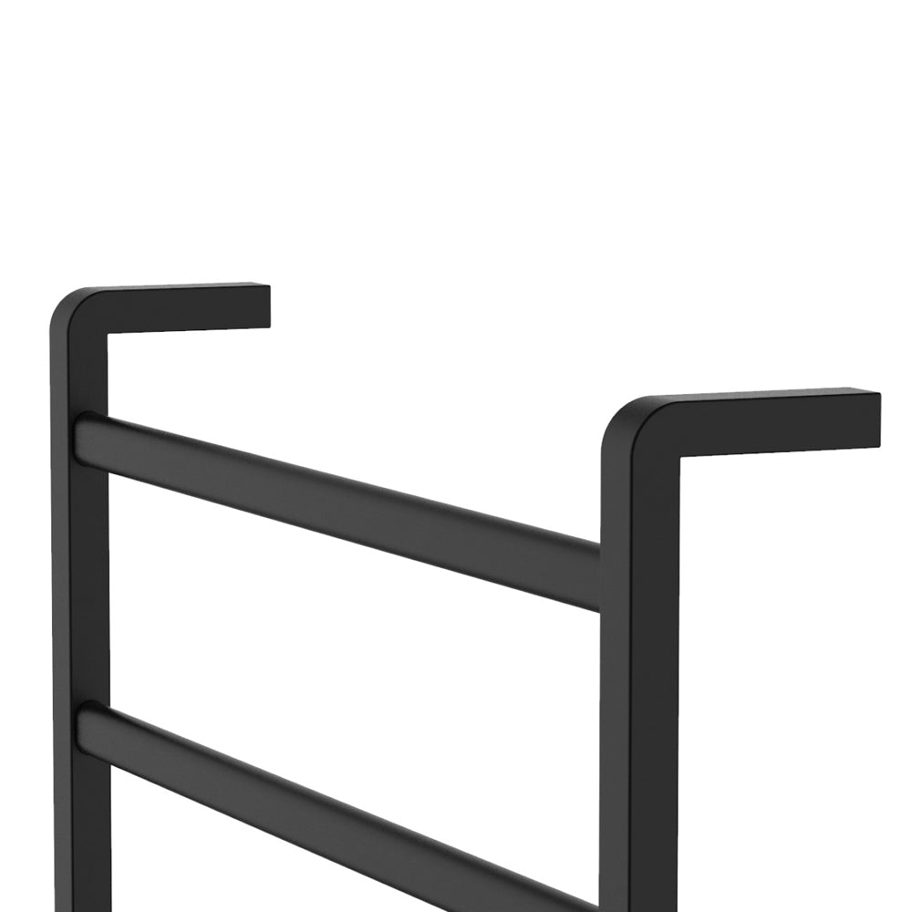 Fienza Tono Heated Towel Rail, 600 x 800mm, Matte Black