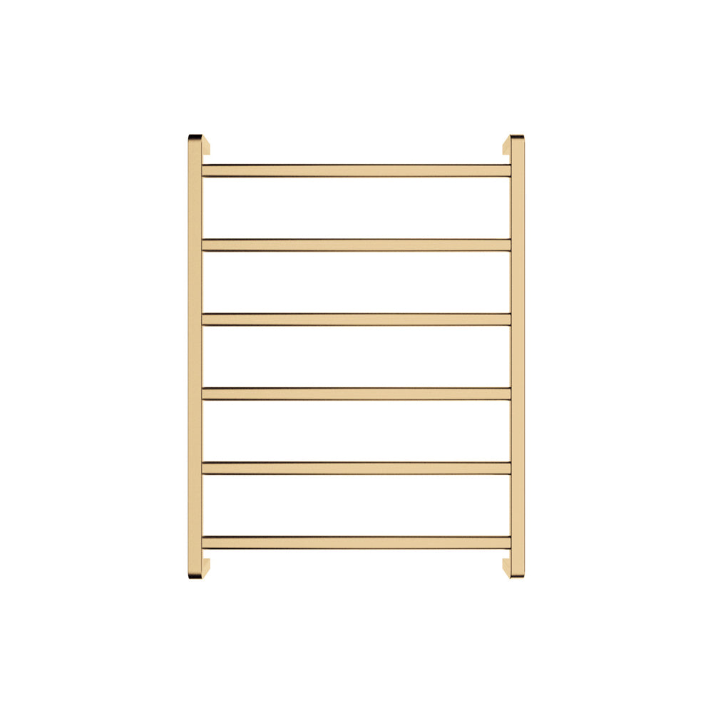Fienza Tono Heated Towel Rail, 600 x 800mm, Urban Brass