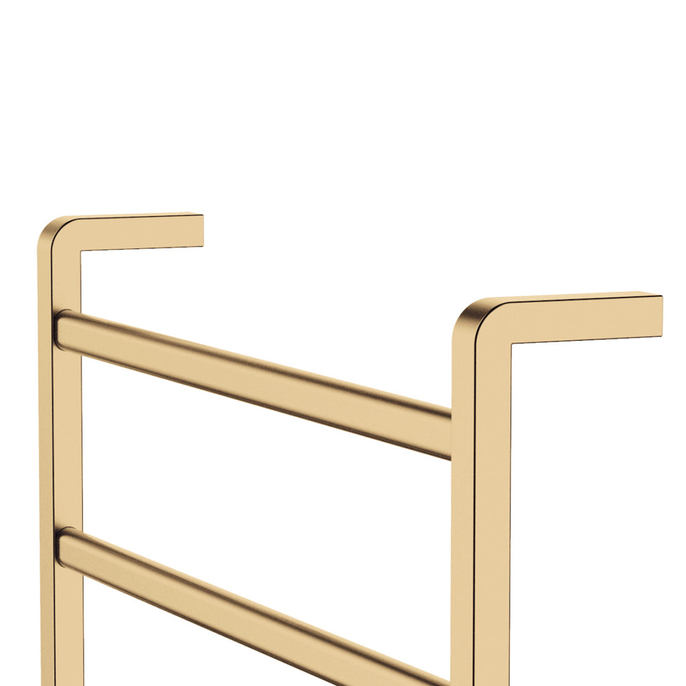 Fienza Tono Heated Towel Rail, 600 x 800mm, Urban Brass