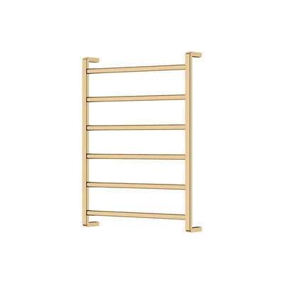 Fienza Tono Heated Towel Rail, 600 x 800mm, Urban Brass