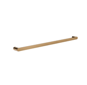 Meir Curvae Single Towel Rail 800mm, Lustre Bronze