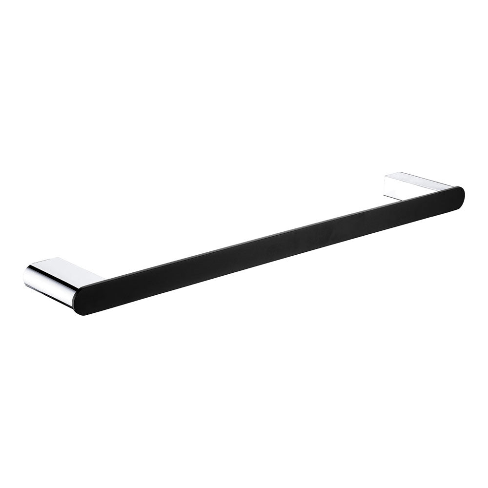 Fienza Lincoln Single Towel Rail 600mm, Mixed Finish