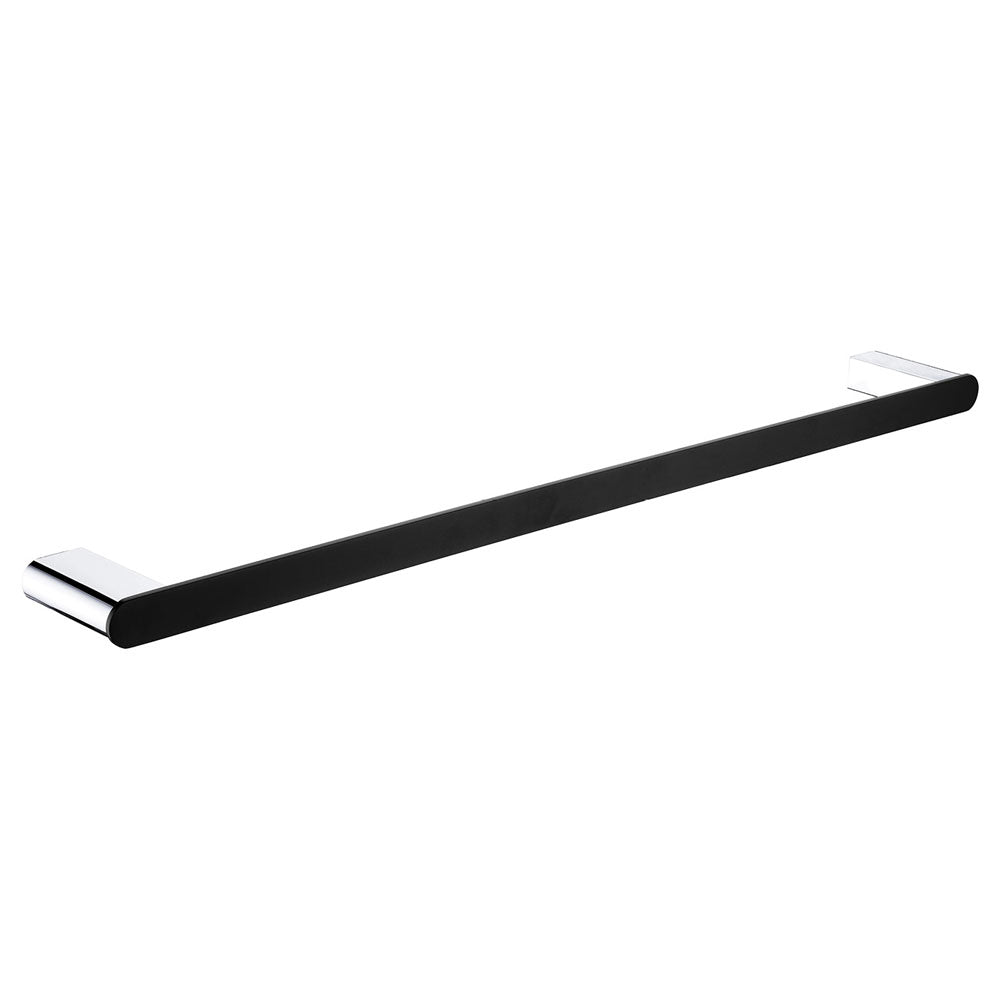 Fienza Lincoln Single Towel Rail 900mm, Mixed Finish