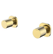 Millennium Finesa SQ Wall Top Assemblies, Modern Brass