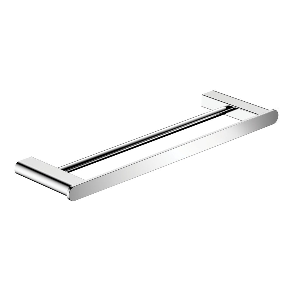 Fienza Lincoln Double Towel Rail 600mm, Chrome