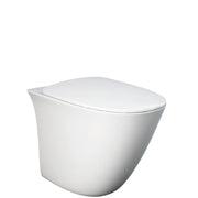 Fienza Sensation Wall-Faced Pan and Seat Only P-Trap, Gloss White