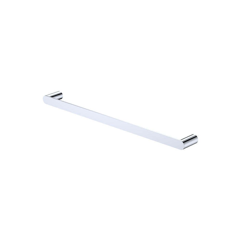 Fienza Empire Slim Single Towel Rail 600mm, Chrome