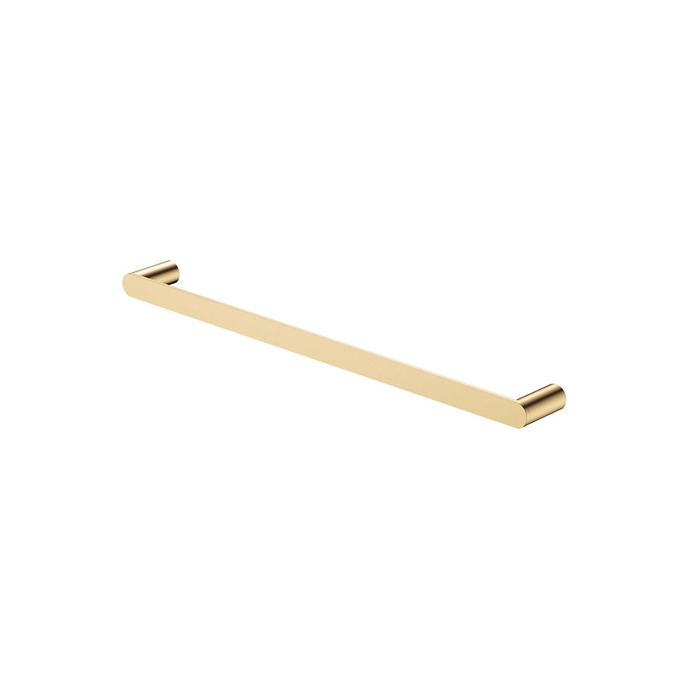Fienza Empire Slim Single Towel Rail 600mm, Urban Brass