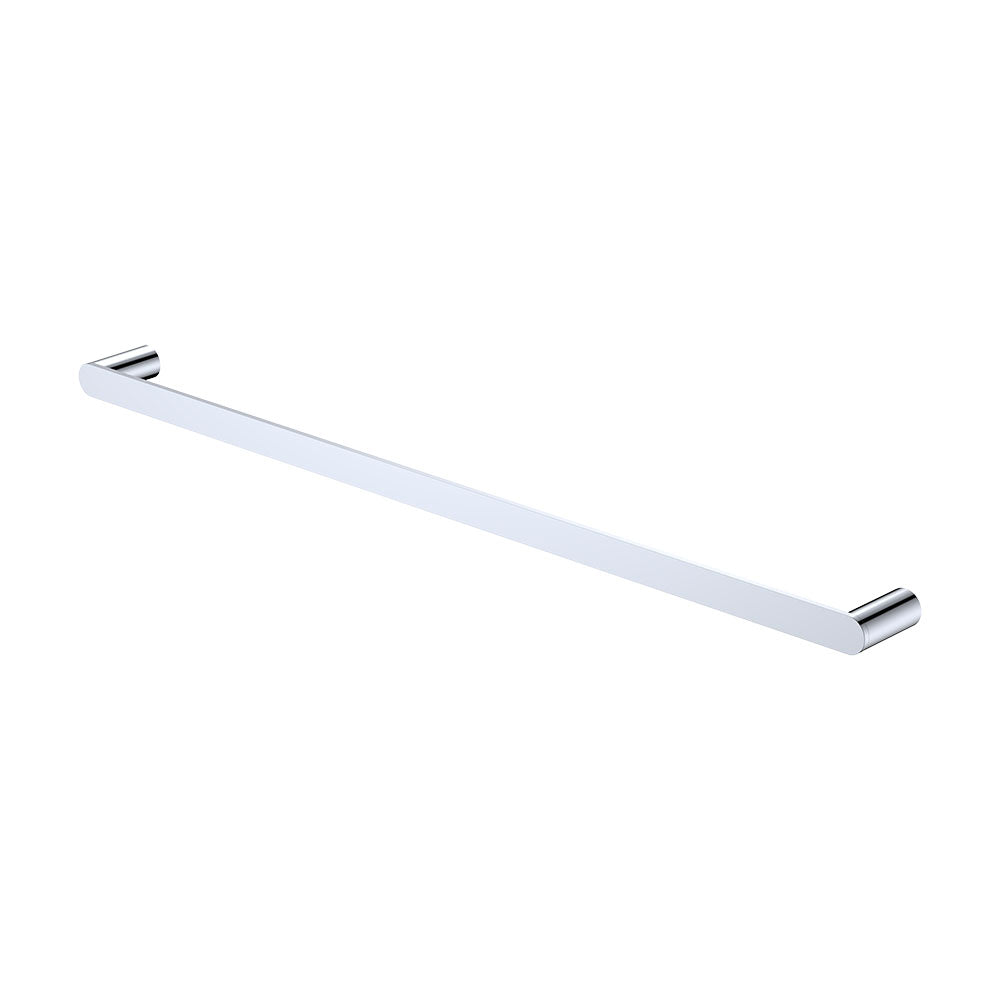 Fienza Empire Slim Single Towel Rail 800mm, Chrome