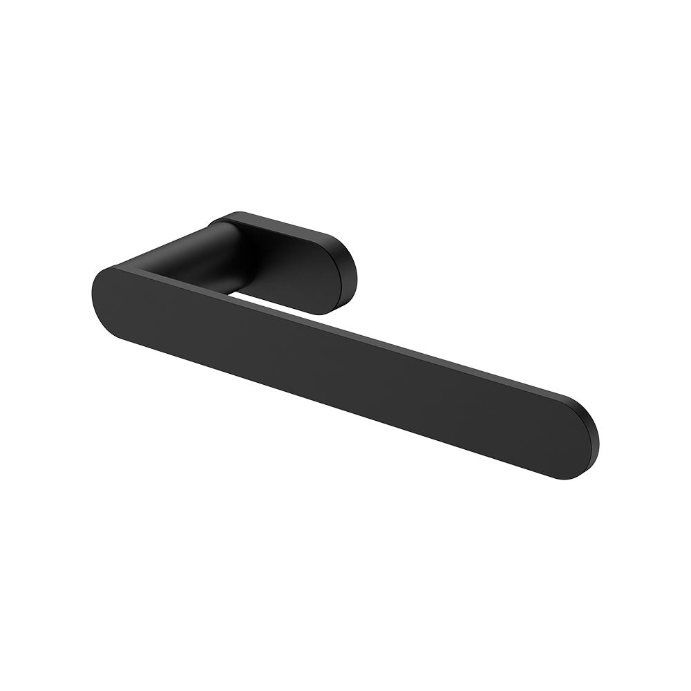 Fienza Empire Slim Hand Towel Holder, Matte Black