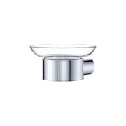 Fienza Empire Slim Soap Holder Glass Dish, Chrome