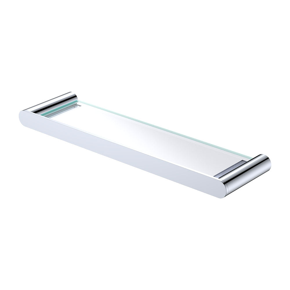 Fienza Empire Slim Shower Shelf Glass, Chrome