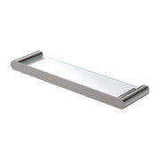 Fienza Empire Slim Shower Shelf Glass, Gun Metal