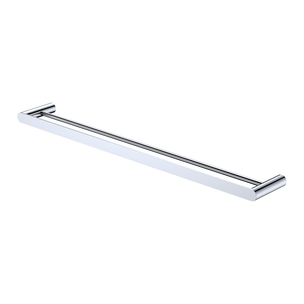 Fienza Empire Slim Double Towel Rail 800mm, Chrome