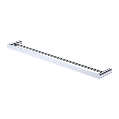 Fienza Empire Slim Double Towel Rail 800mm, Chrome