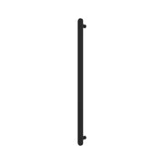 Fienza Empire Slim Vertical Heated Towel Rail, 60 x 900mm, Matte Black