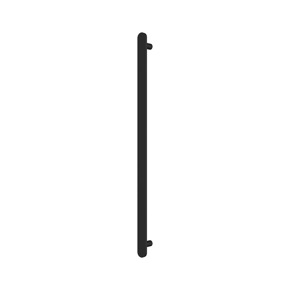 Fienza Empire Slim Vertical Heated Towel Rail, 60 x 900mm, Matte Black