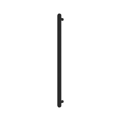 Fienza Empire Slim Vertical Heated Towel Rail, 60 x 900mm, Matte Black