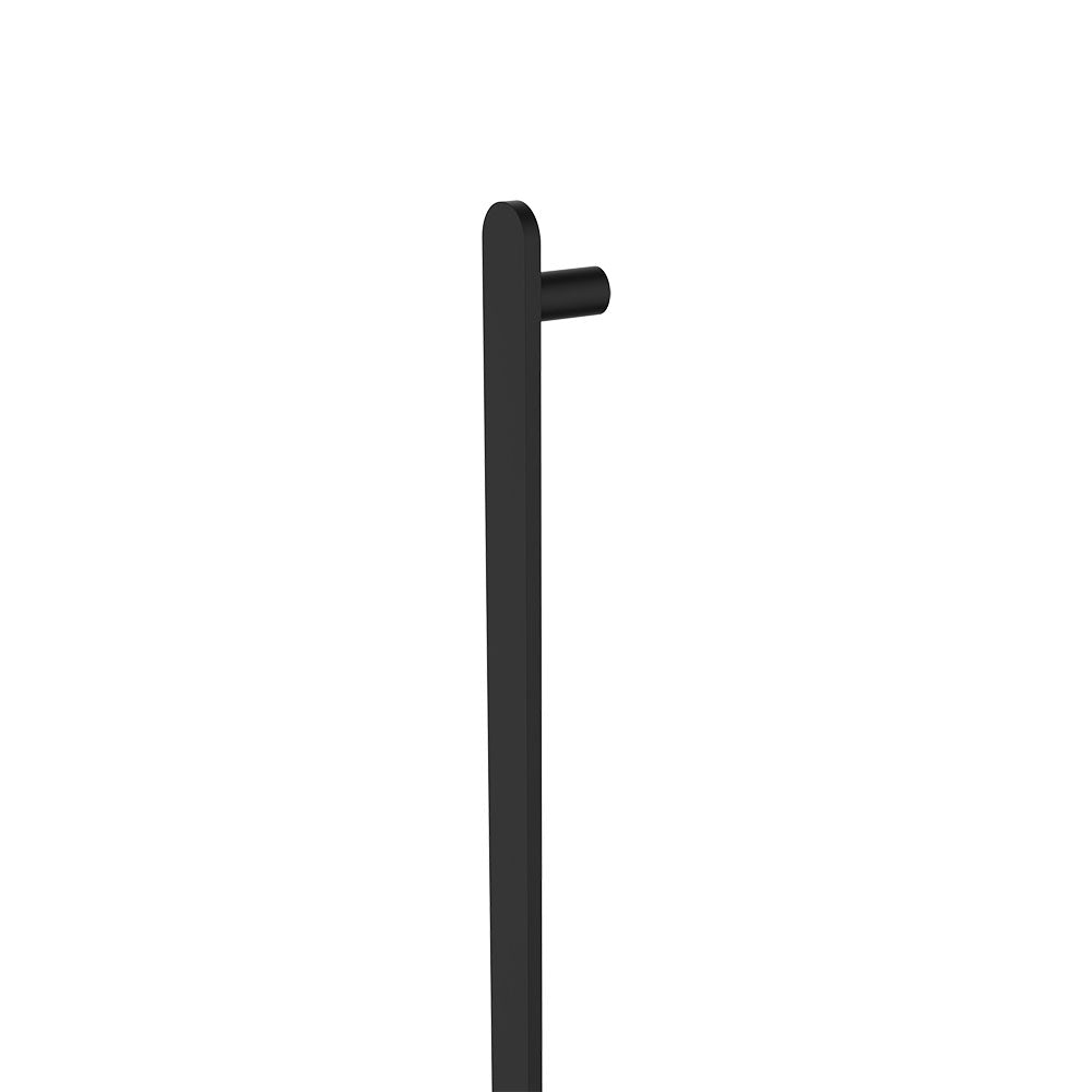 Fienza Empire Slim Vertical Heated Towel Rail, 60 x 900mm, Matte Black