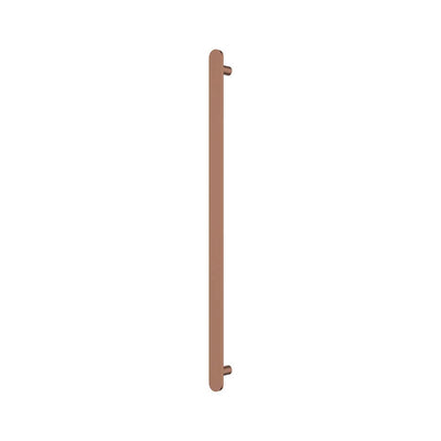 Fienza Empire Slim Vertical Heated Towel Rail, 60 x 900mm, Brushed Copper
